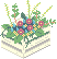 crate of flowers