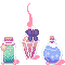 A trio of magic potions
